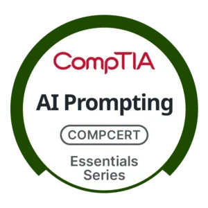 CompTIA AI Prompting Essentials logo