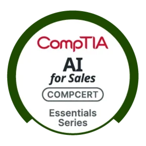 CompTIA AI for Sales Essentials logo