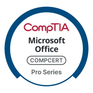 CompTIA Microsoft Office Pro V9 logo